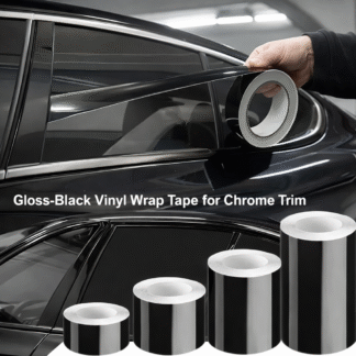 Letër Vinili e Zezë Gloss për Inokse Makine